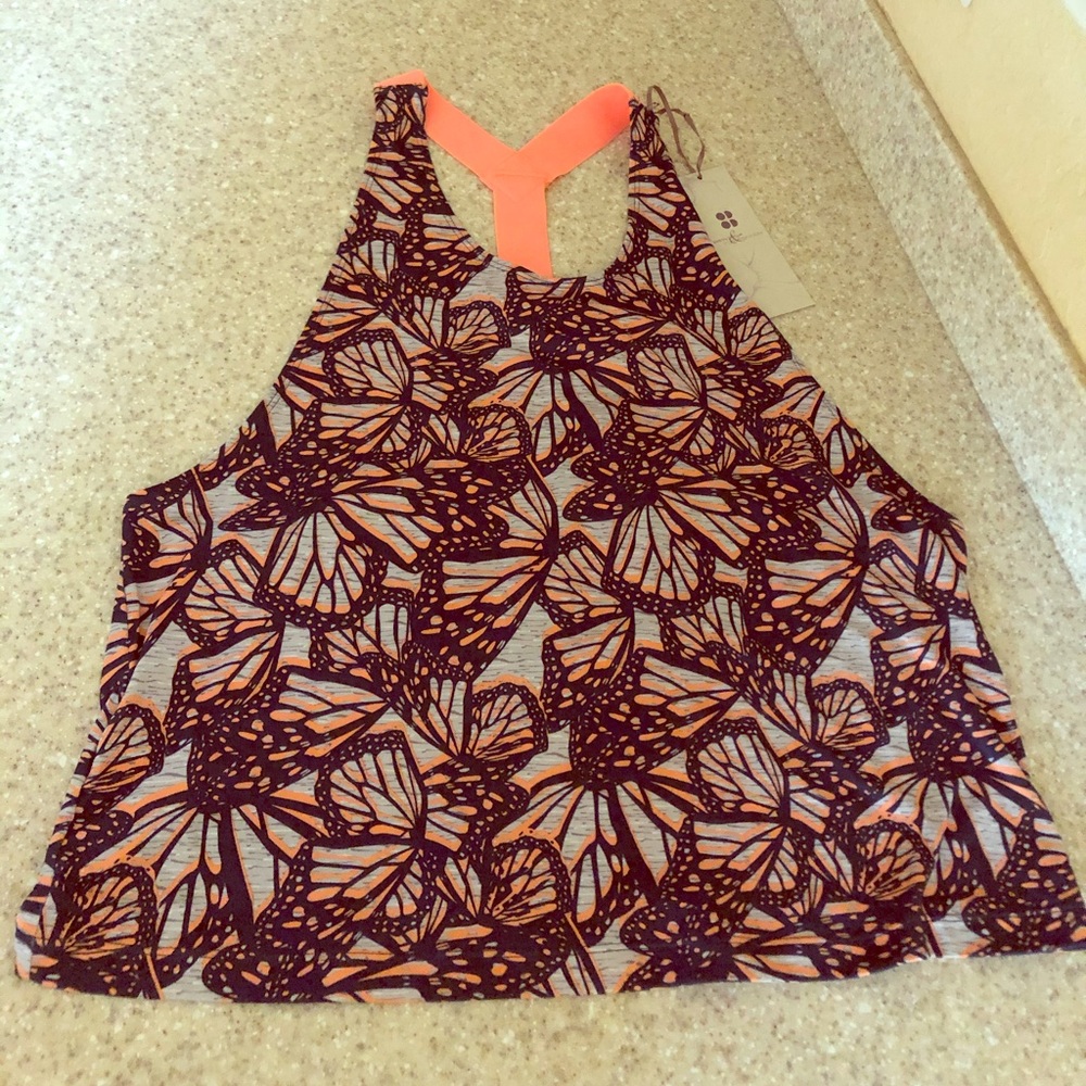 Sweaty Betty Work Out Top L NWT